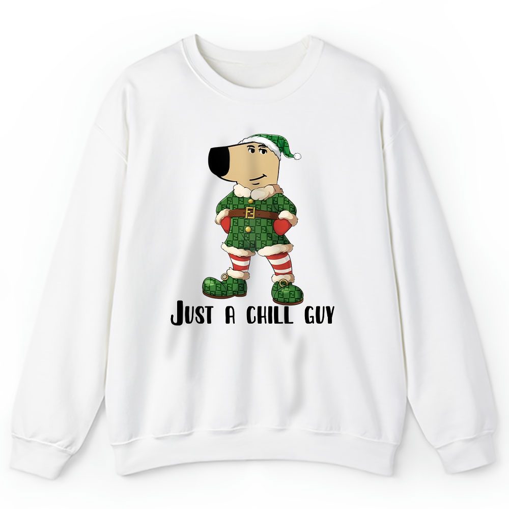 Im Just A Chill Guy Meme Fendi Unisex Sweatshirt BTN24380