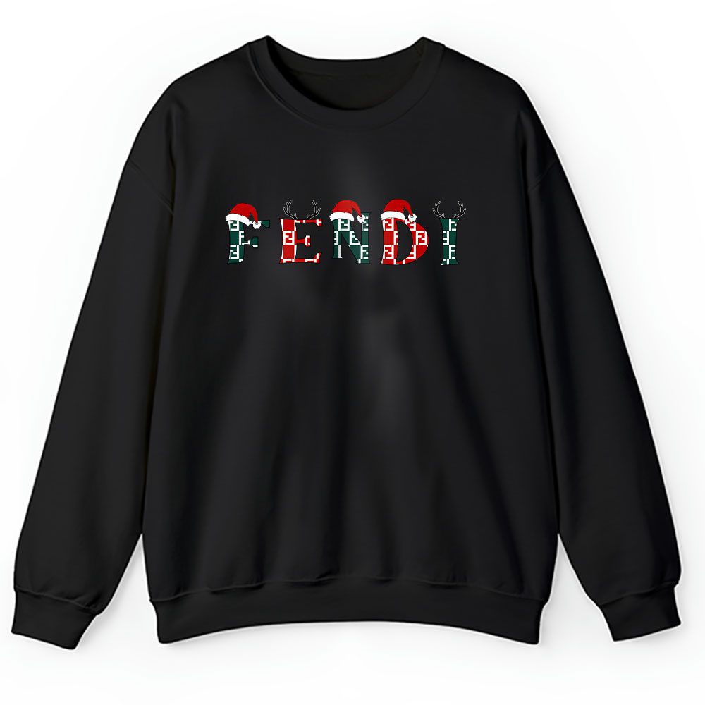 Christmas Luxury Brand Fendi Unisex Sweatshirt BTN19596