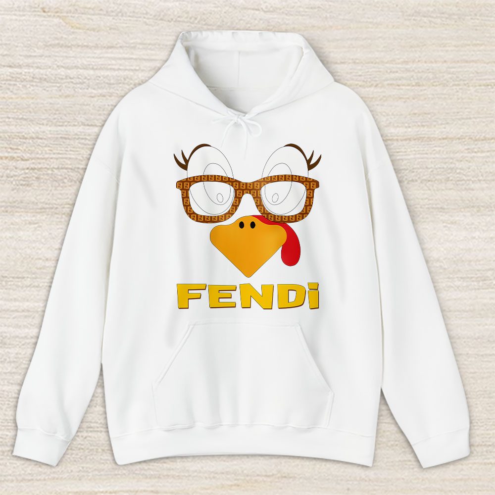 Cute Turkey Fall Thanksgiving Fendi Unisex Hoodie TAH18192