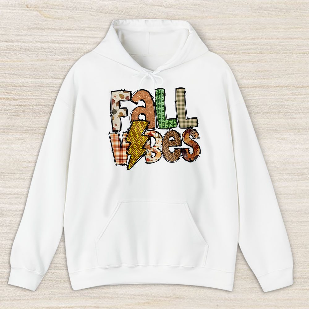 Retro Fall Fall Sublimation Fendi Unisex Hoodie TAH18225