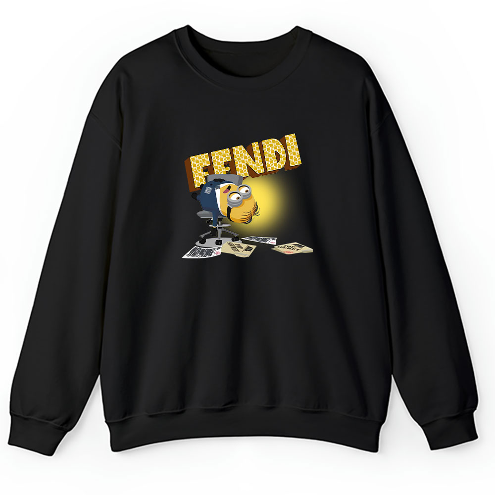 Minions Despicable Me Fendi Unisex Sweatshirt BTN13334