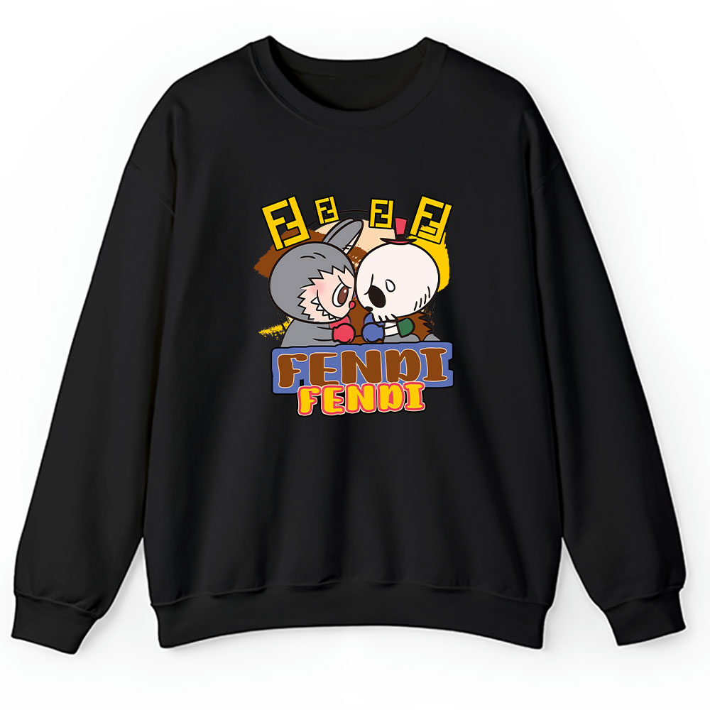 Labubu Pop Mart Fendi Unisex Sweatshirt BTN11552