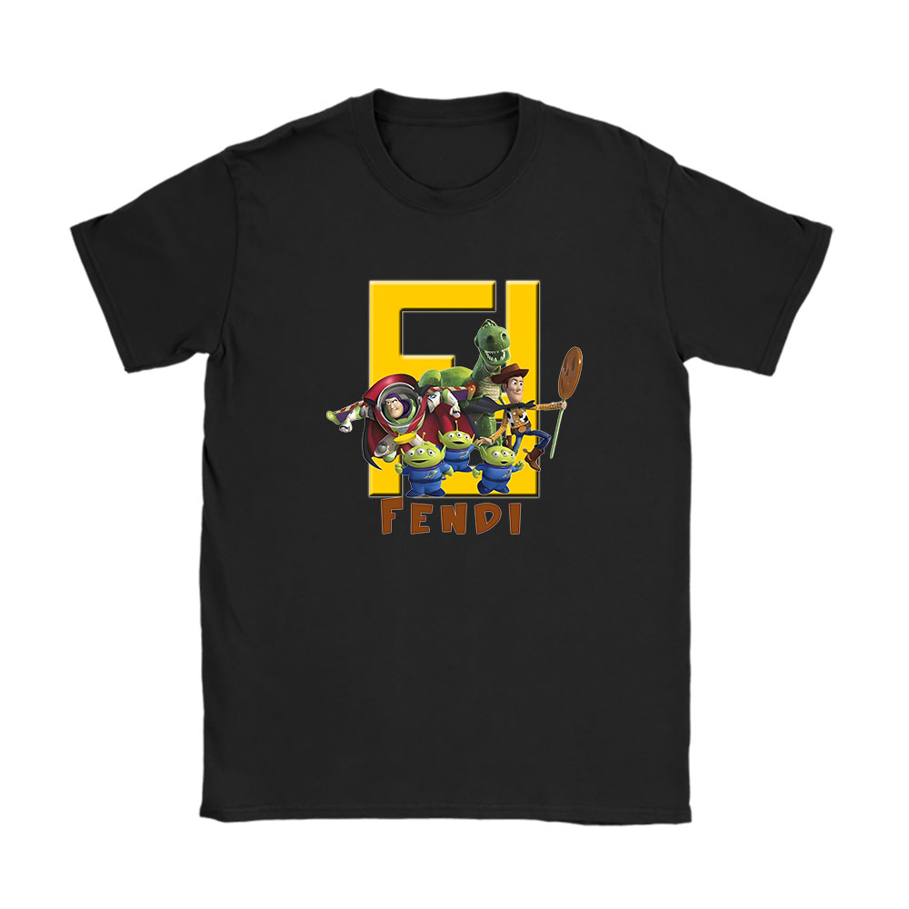 Disney Pixar Toy Story Halloween Fendi Unisex T-Shirt Cotton Tee BN10076