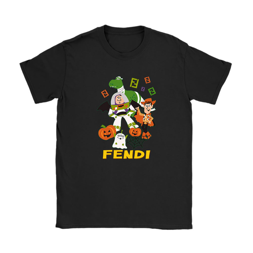 Disney Pixar Toy Story Halloween Fendi Unisex T-Shirt Cotton Tee BN10075