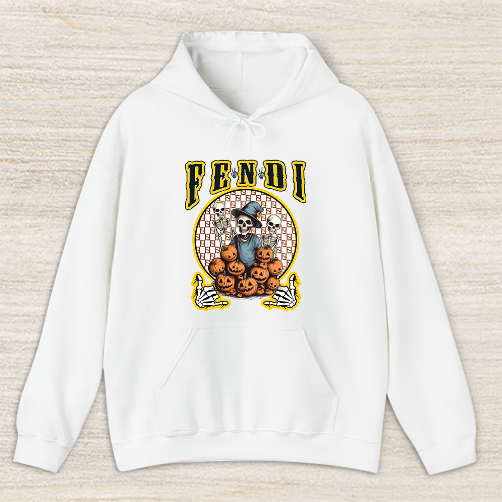 Retro Spooky Halloween Shirt Fendi Unisex Hoodie TAH10150