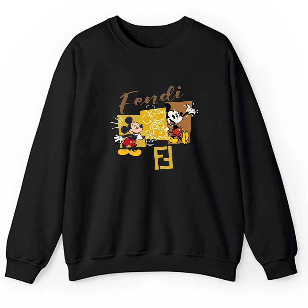 Mickey Mouse Fendi Unisex Sweatshirt BTN8271