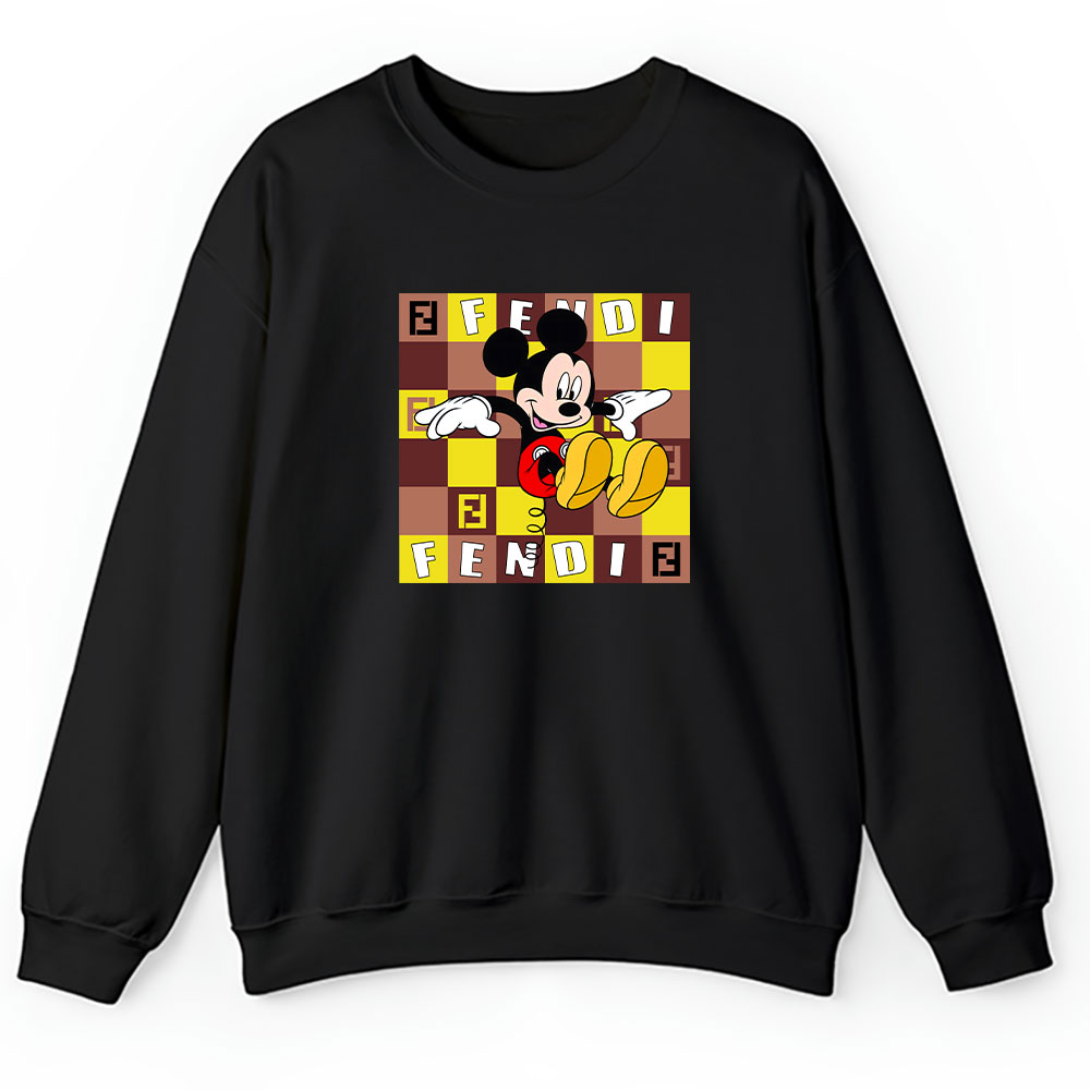 Mickey Mouse Fendi Unisex Sweatshirt BTN8265