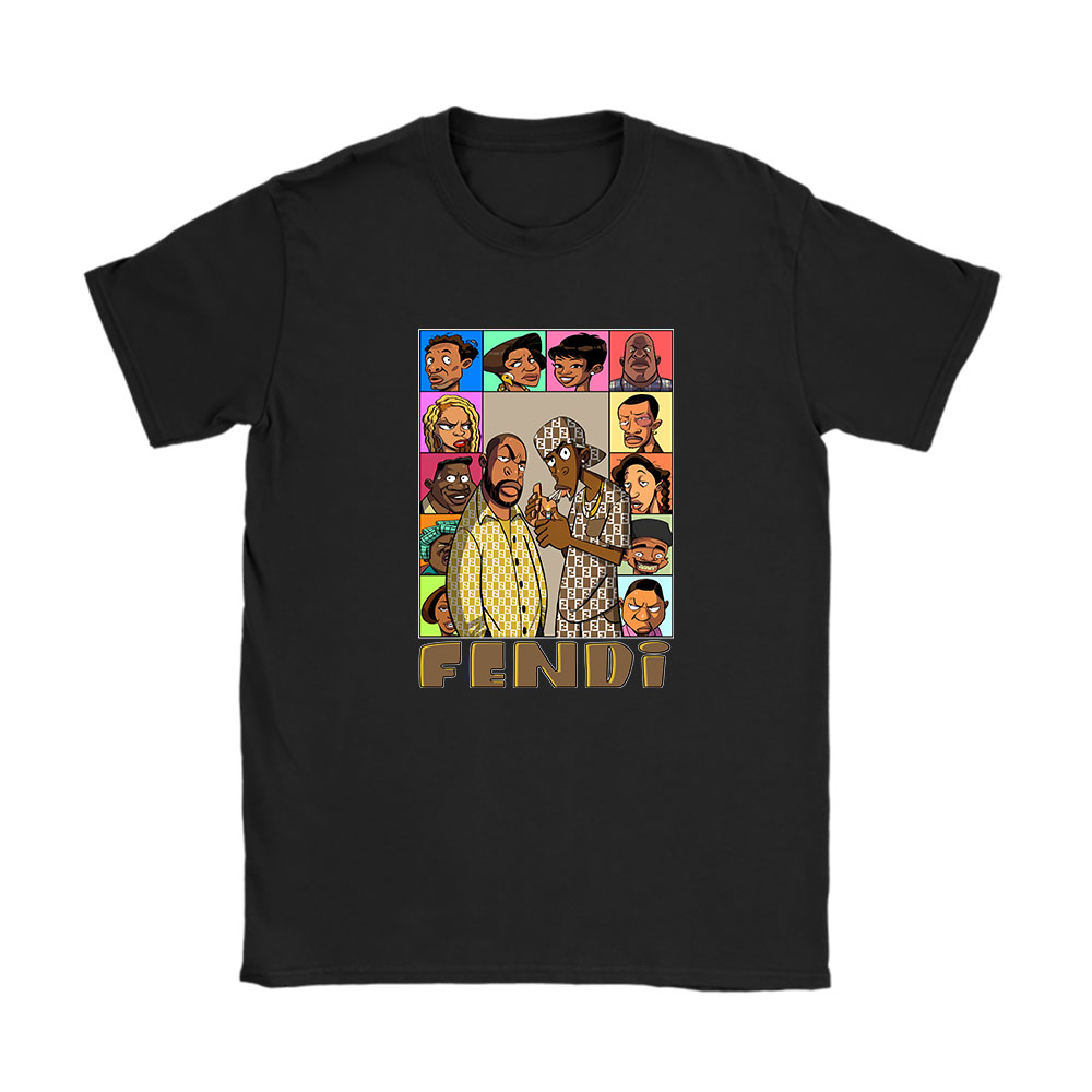 Friday The Animated Series Fendi Unisex T-Shirt Cotton Tee BN8157