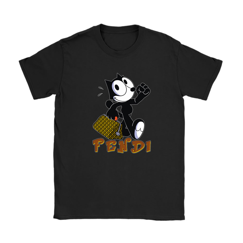 Felix The Cat Fendi Unisex T-Shirt Cotton Tee BN8167