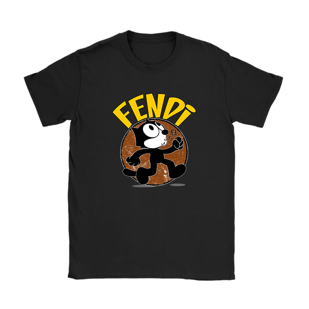 Felix The Cat Fendi Unisex T-Shirt Cotton Tee BN8168
