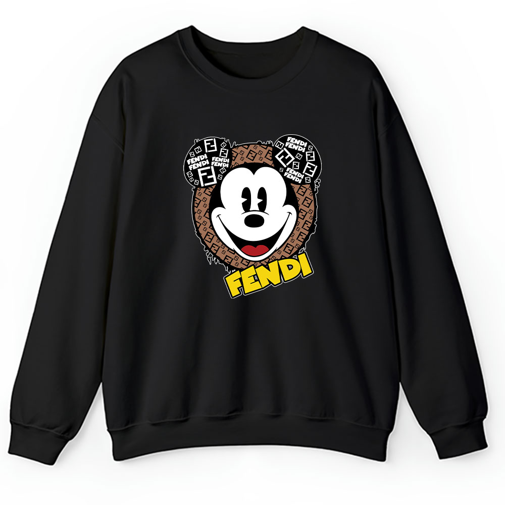 Mickey Mouse Fendi Unisex Sweatshirt BTN7073
