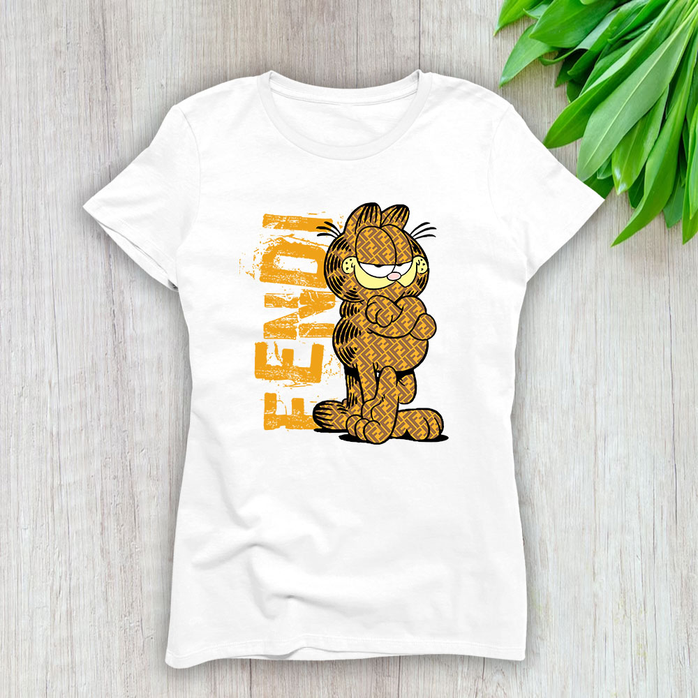 Garfield Fendi Brand Lady T-Shirt Women TLT3960