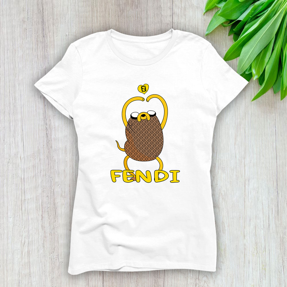 Jake The Dog Fendi Brand Lady T-Shirt Women TLT3963