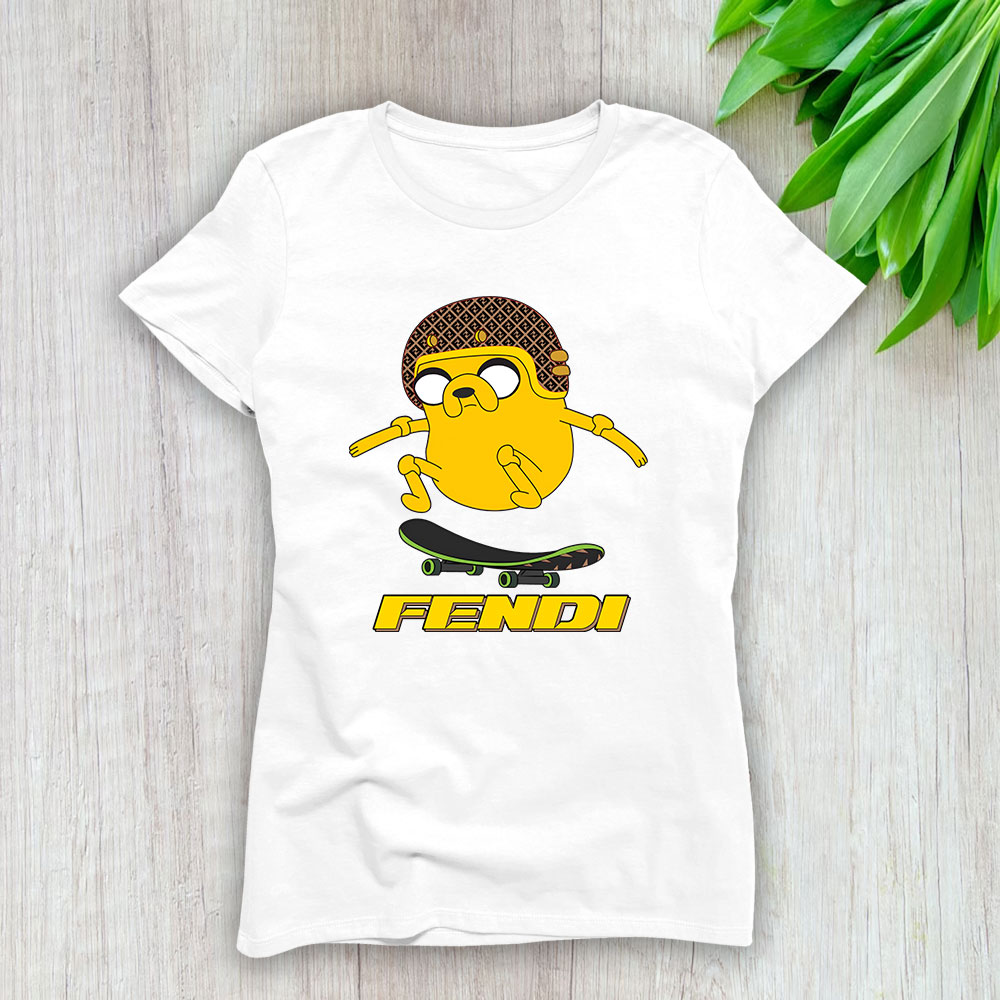 Jake The Dog Fendi Brand Lady T-Shirt Women TLT3964