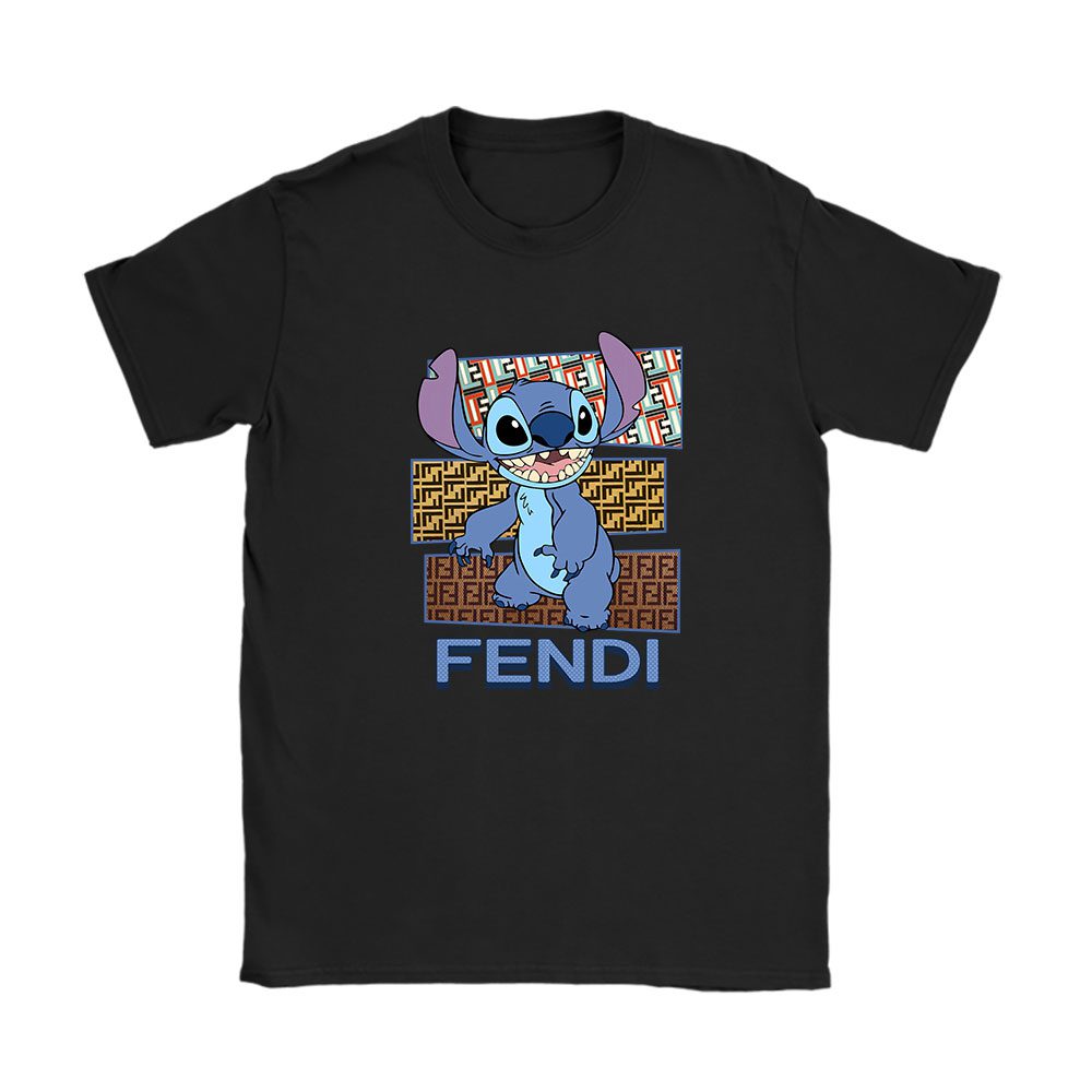 Stitch Fendi Unisex Brand T-Shirt BN4906