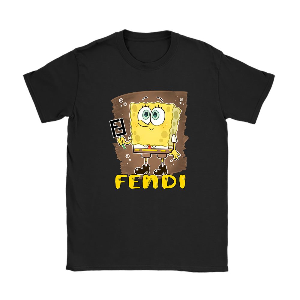 Spongebob Fendi Unisex Brand T-Shirt BN4905