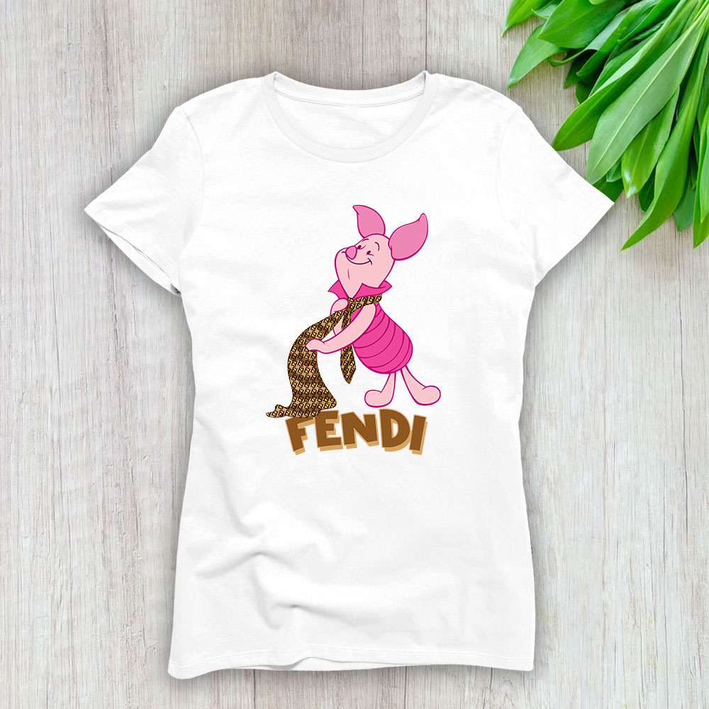 Piglet Fendi Brand Lady T-Shirt Women TLT4007