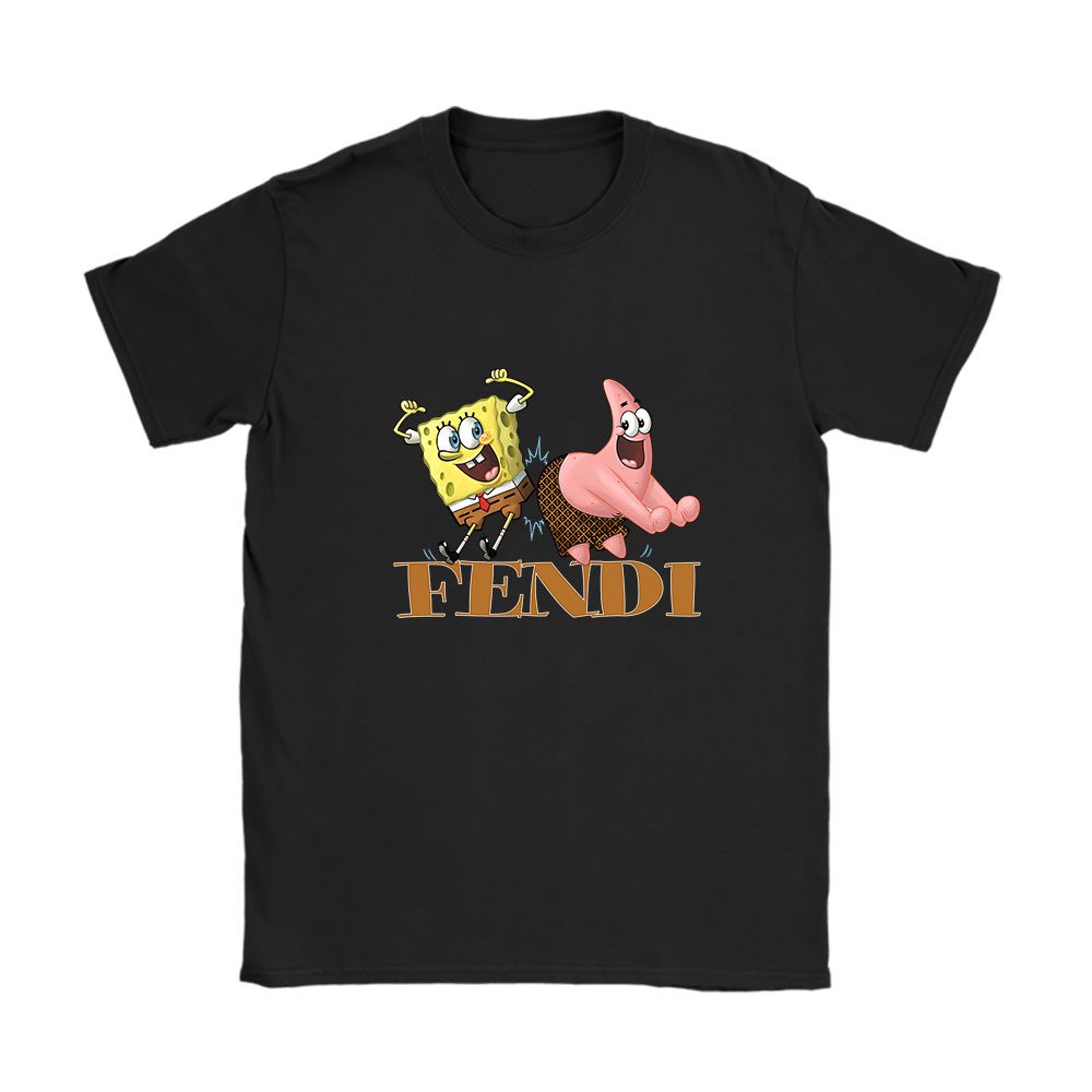 Spongebob Fendi Unisex Brand T-Shirt BN4900