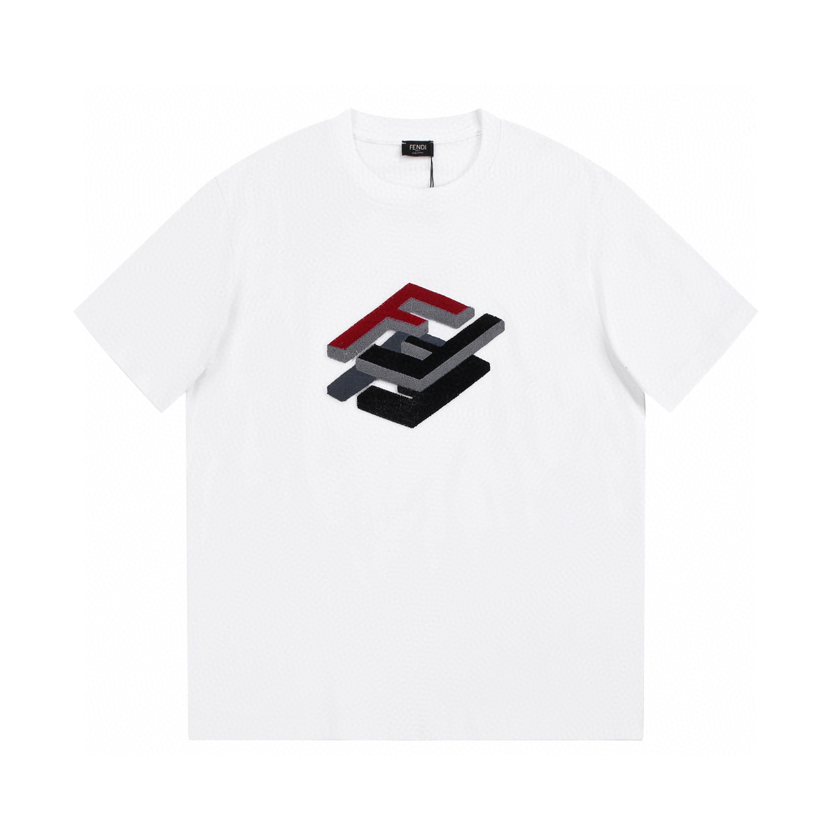 Fendi Print Cotton Jersey Tee Unisex T-Shirt FTS342