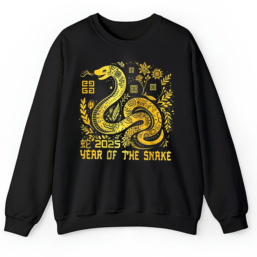Happy Chinese New Year Gold Snake Givenchy Unisex Sweatshirt BTN23325