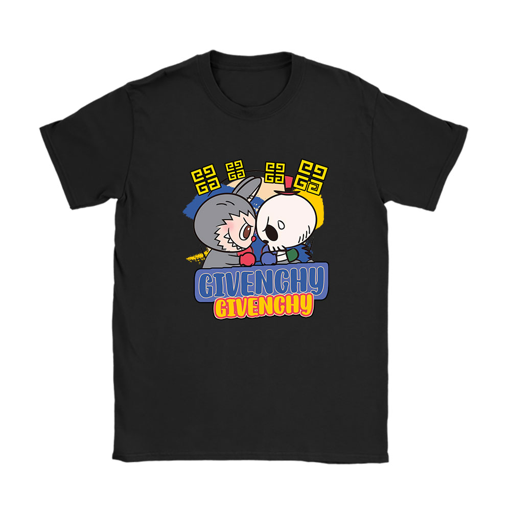 Labubu Pop Mart Givenchy Unisex T-Shirt Cotton Tee BN11557