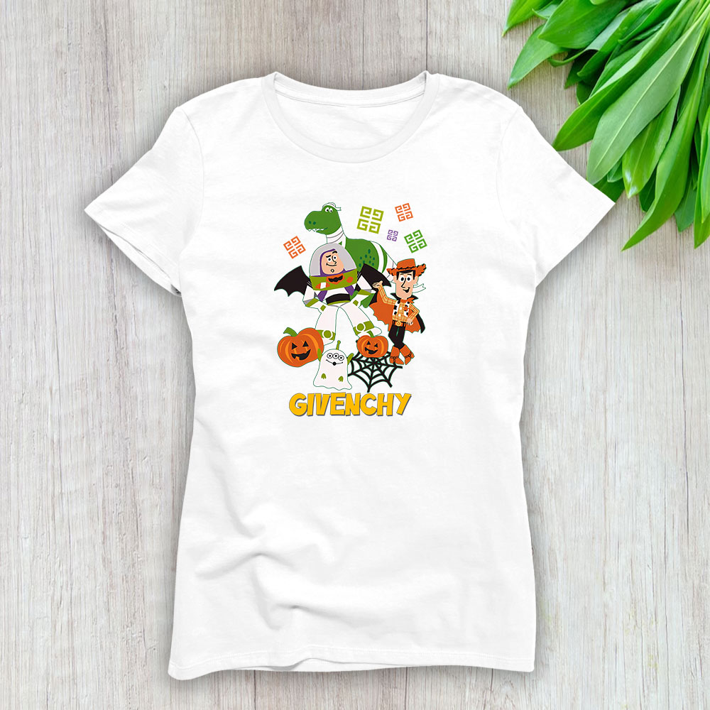 Disney Pixar Toy Story Halloween Givenchy Lady T-Shirt Women BTN10078