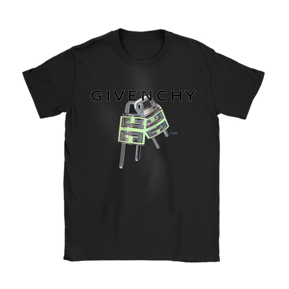 Givenchy Lock Givenchy Unisex T-Shirt Cotton Tee BN16994