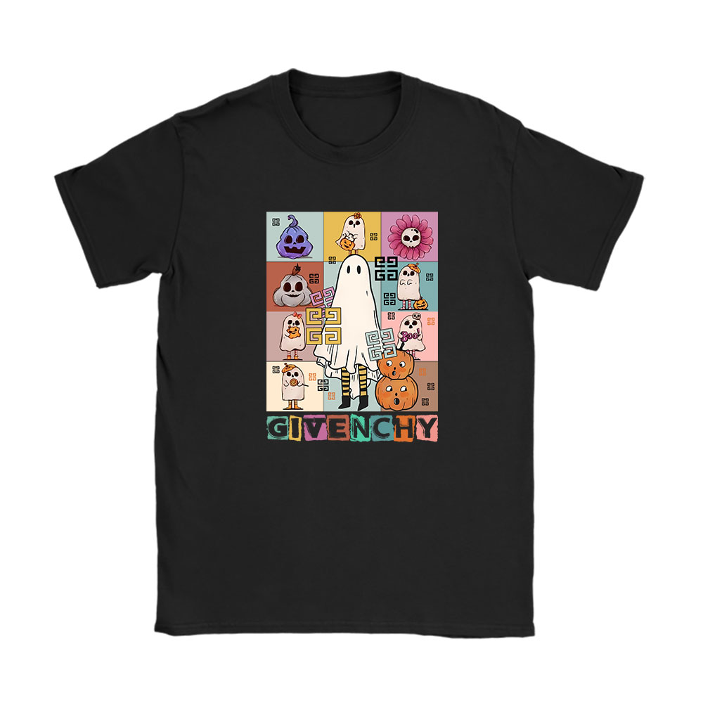 Retro Spooky Halloween Shirt Givenchy Unisex T-Shirt Cotton Tee BN10161