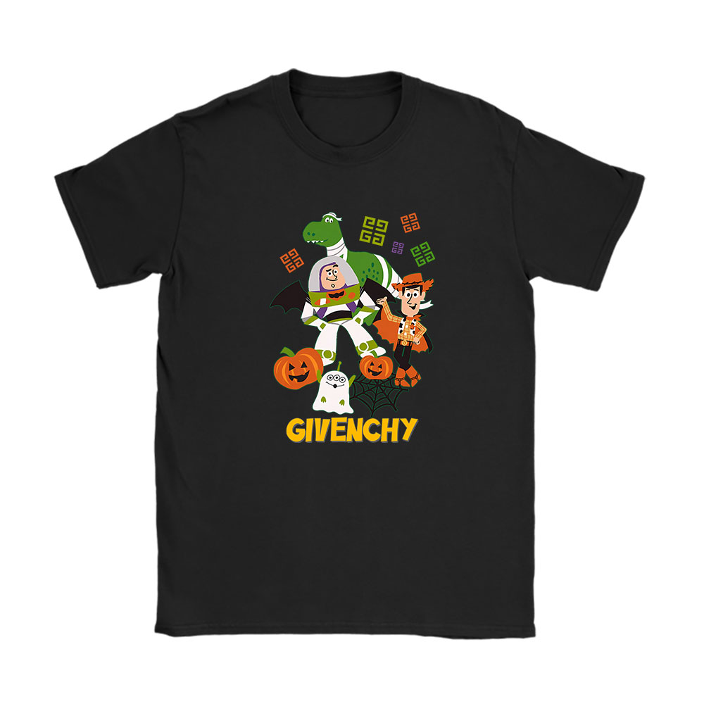 Disney Pixar Toy Story Halloween Givenchy Unisex T-Shirt Cotton Tee BN10078