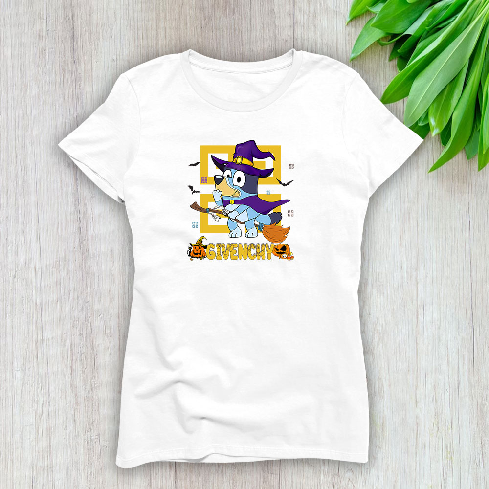 Bluey Happy Halloween Givenchy Lady T-Shirt Women BTN9267