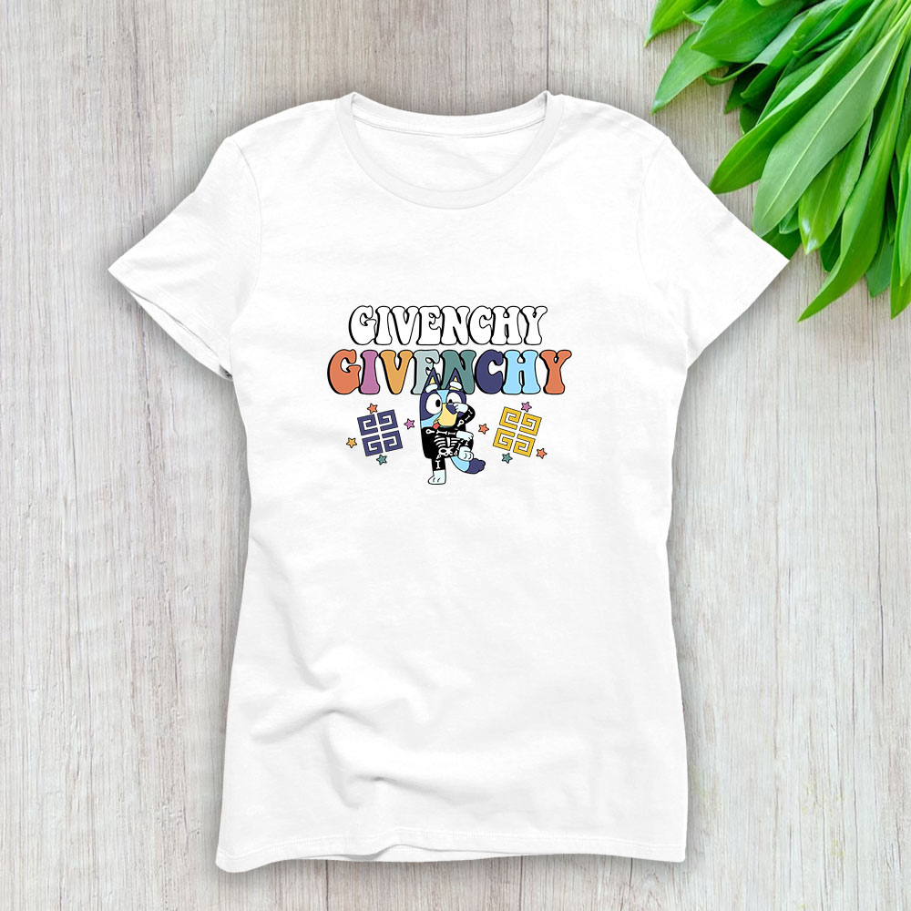 Bluey Happy Halloween Givenchy Lady T-Shirt Women BTN9265