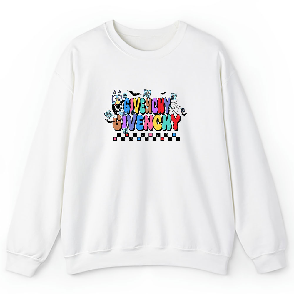 Bluey Happy Halloween Givenchy Unisex Sweatshirt BTN9263