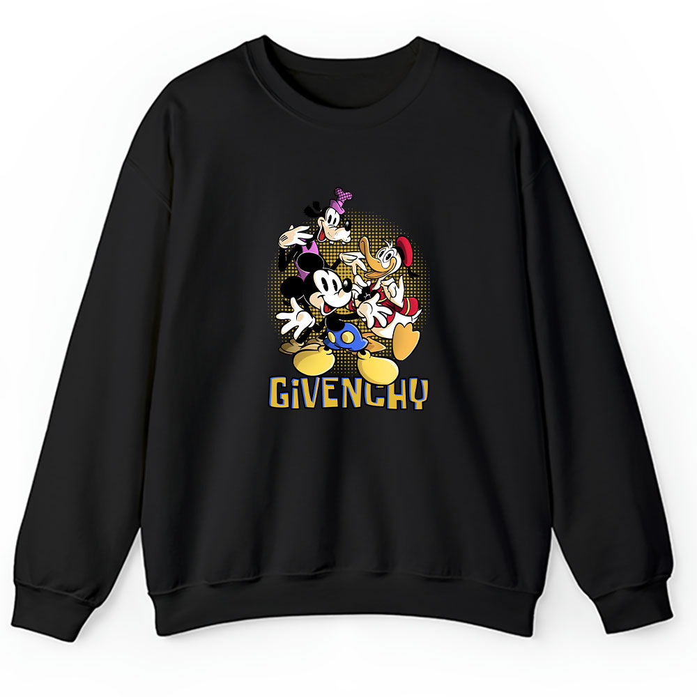 Mickey Mouse Donald Duck Goofy Givenchy Unisex Sweatshirt BTN8261
