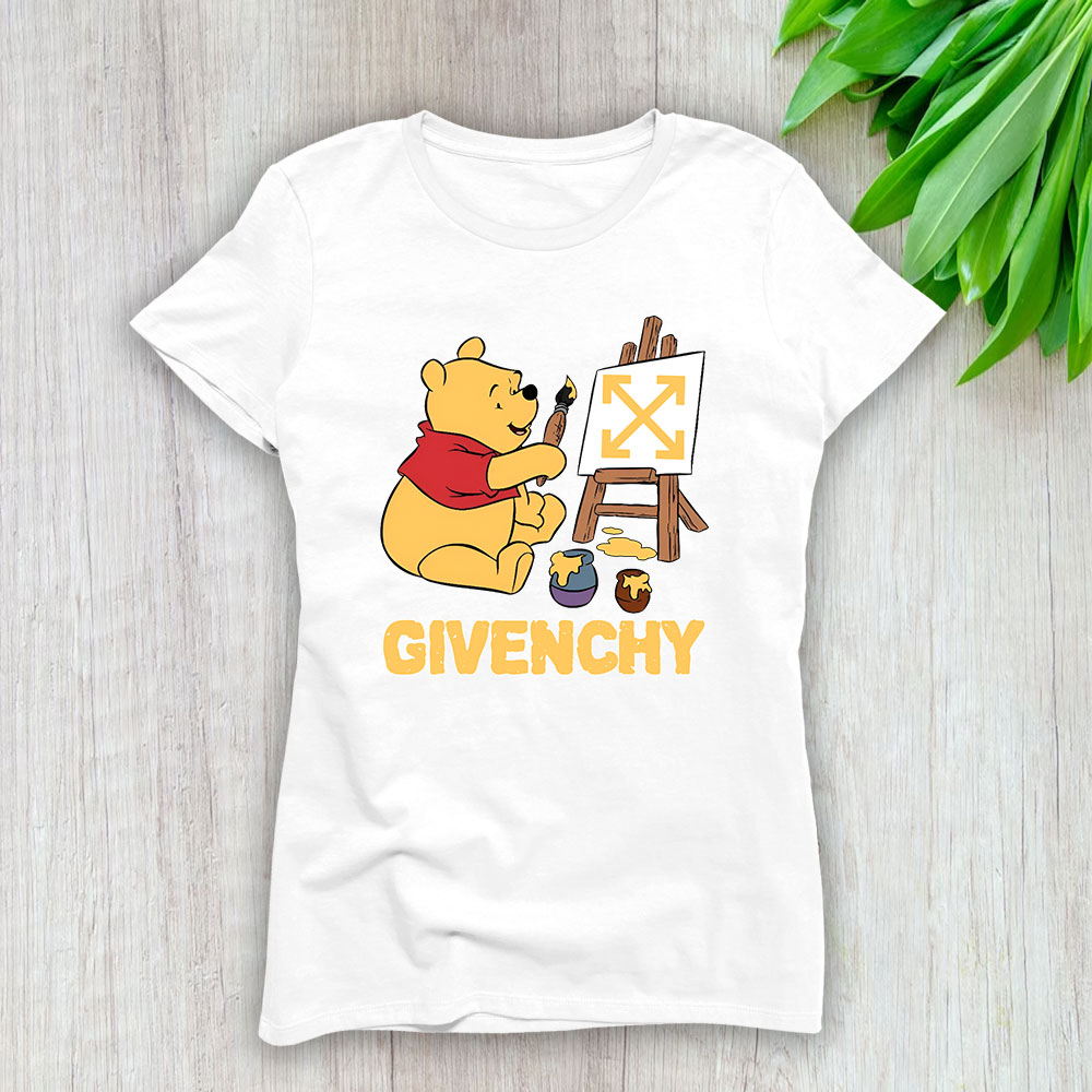 Winniethepooh Givenchy Brand Lady T-Shirt Women TLT4194