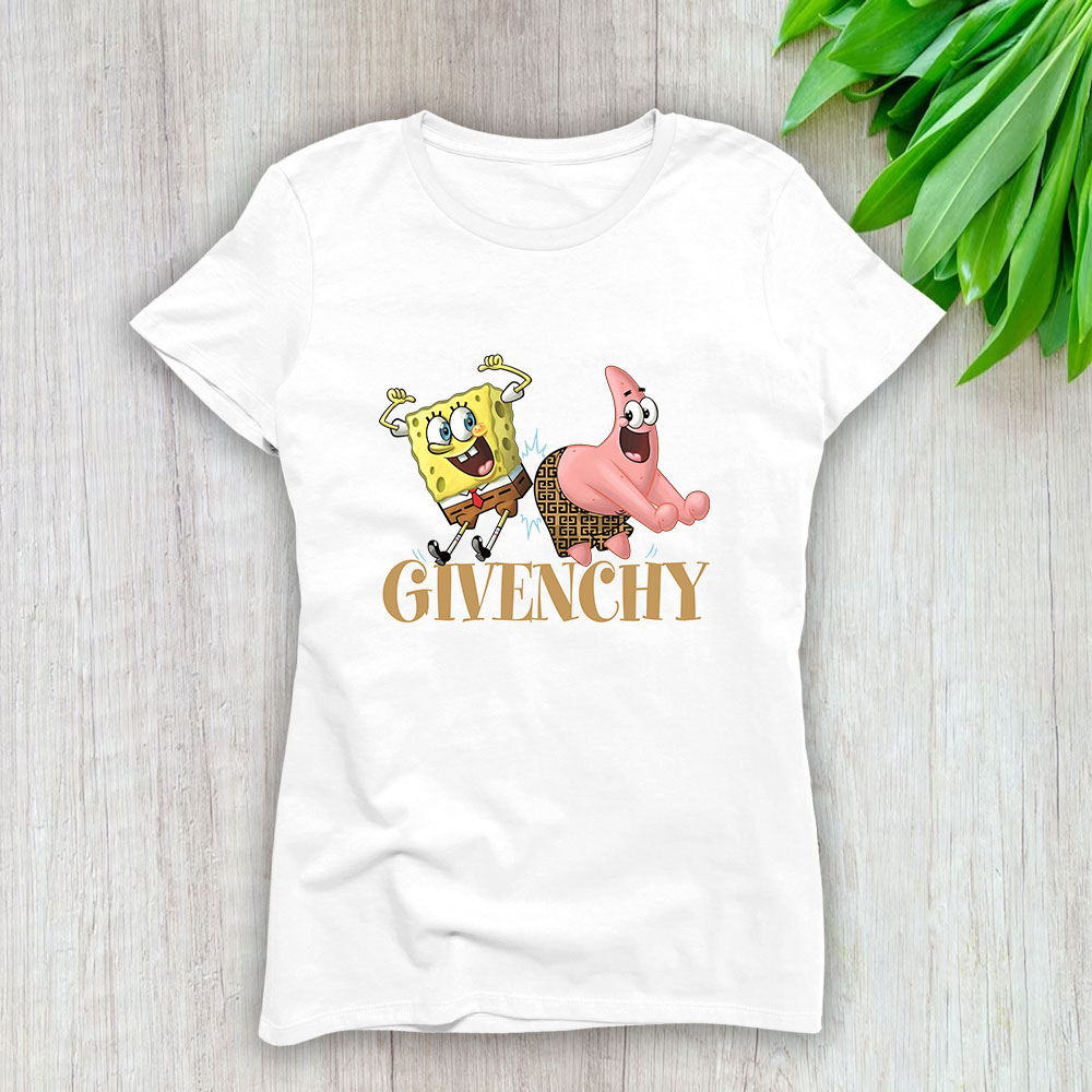 Spongebob Givenchy Brand Lady T-Shirt Women TLT4052