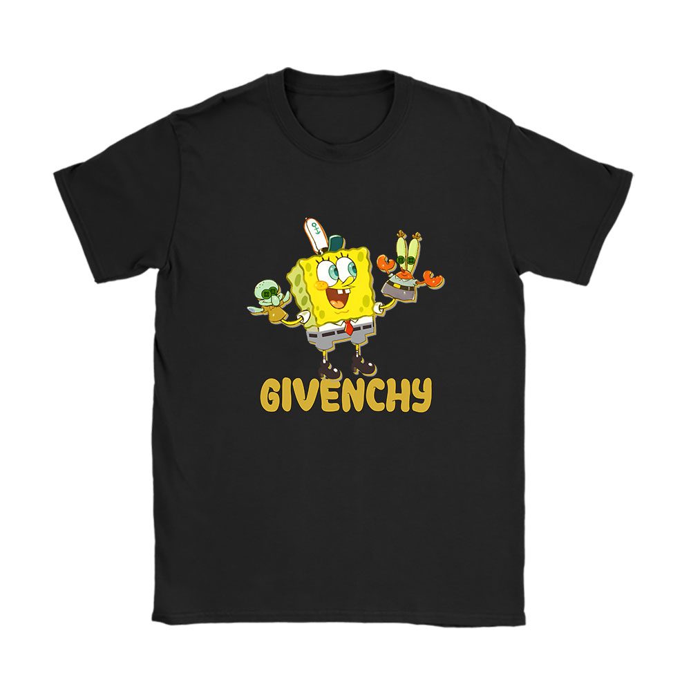 Spongebob Givenchy Unisex Brand T-Shirt BN4917