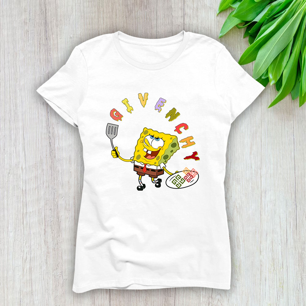 Spongebob Givenchy Brand Lady T-Shirt Women TLT4054