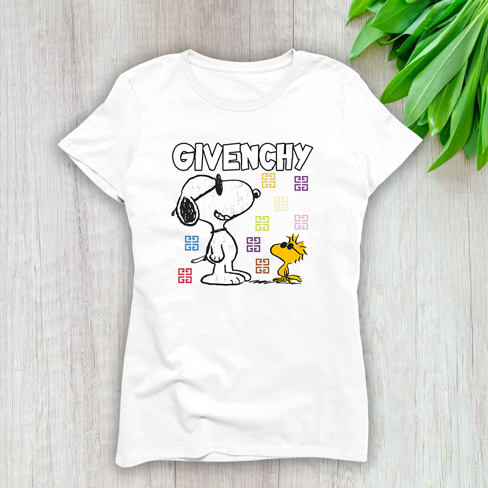 Snoopy Givenchy Brand Lady T-Shirt Women TLT4064