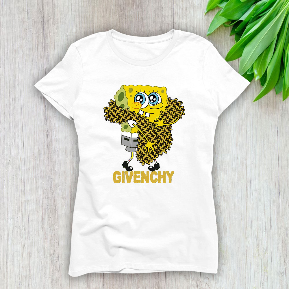 Spongebob Givenchy Brand Lady T-Shirt Women TLT4057