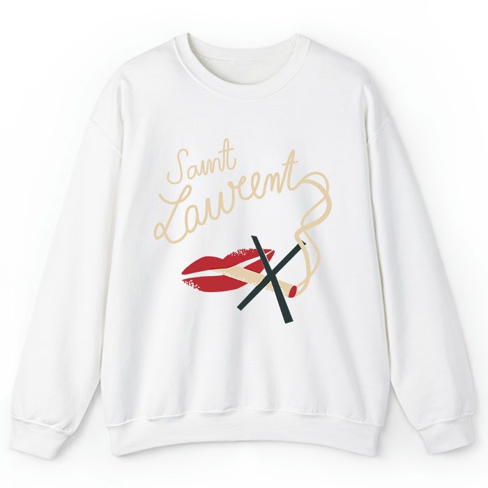 Yves Saint Laurent Logo Luxury Crewneck Sweatshirt CSTB0686