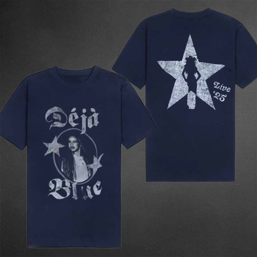 Beyonce Deja Blue Shirt Beyonce Shirt Beyonce Cowboy Carter Tour Merch 2025