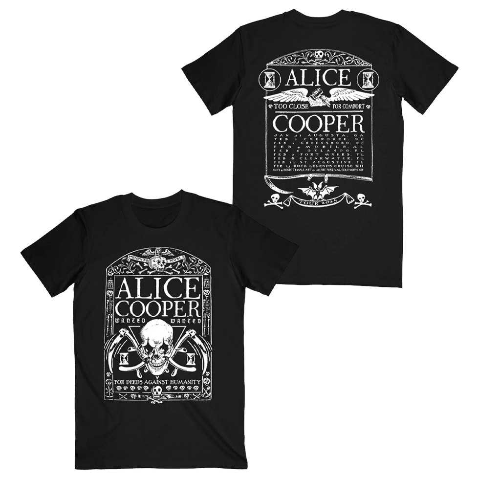 Alice Cooper Merch Tombstone 2025 Itin T-Shirt