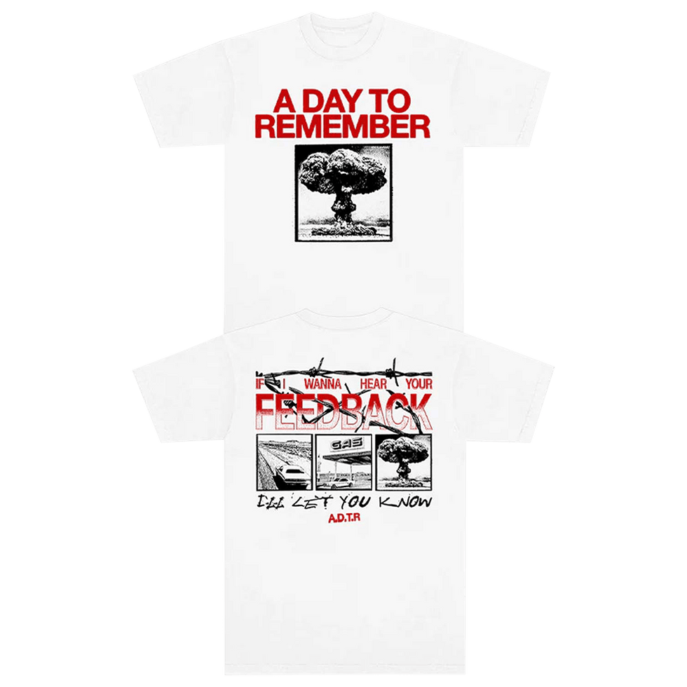 Adtr Merch Barbed Wire Feedback T-Shirt