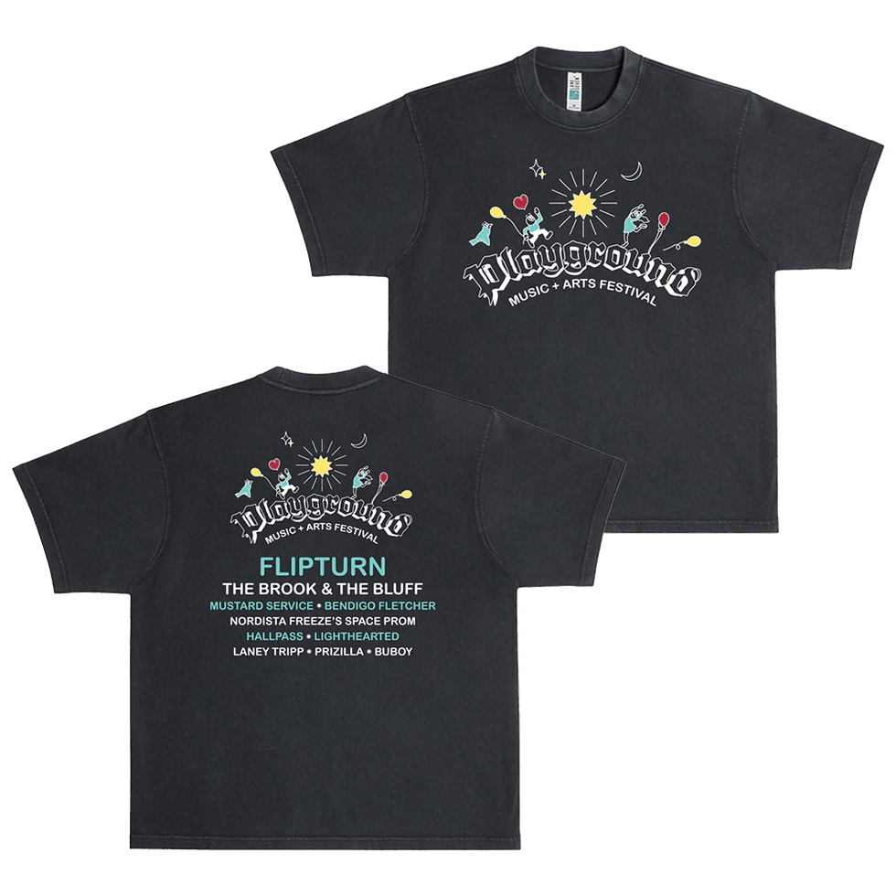 Flipturn Merch Playground 2025 Festival Flipturn T-Shirt