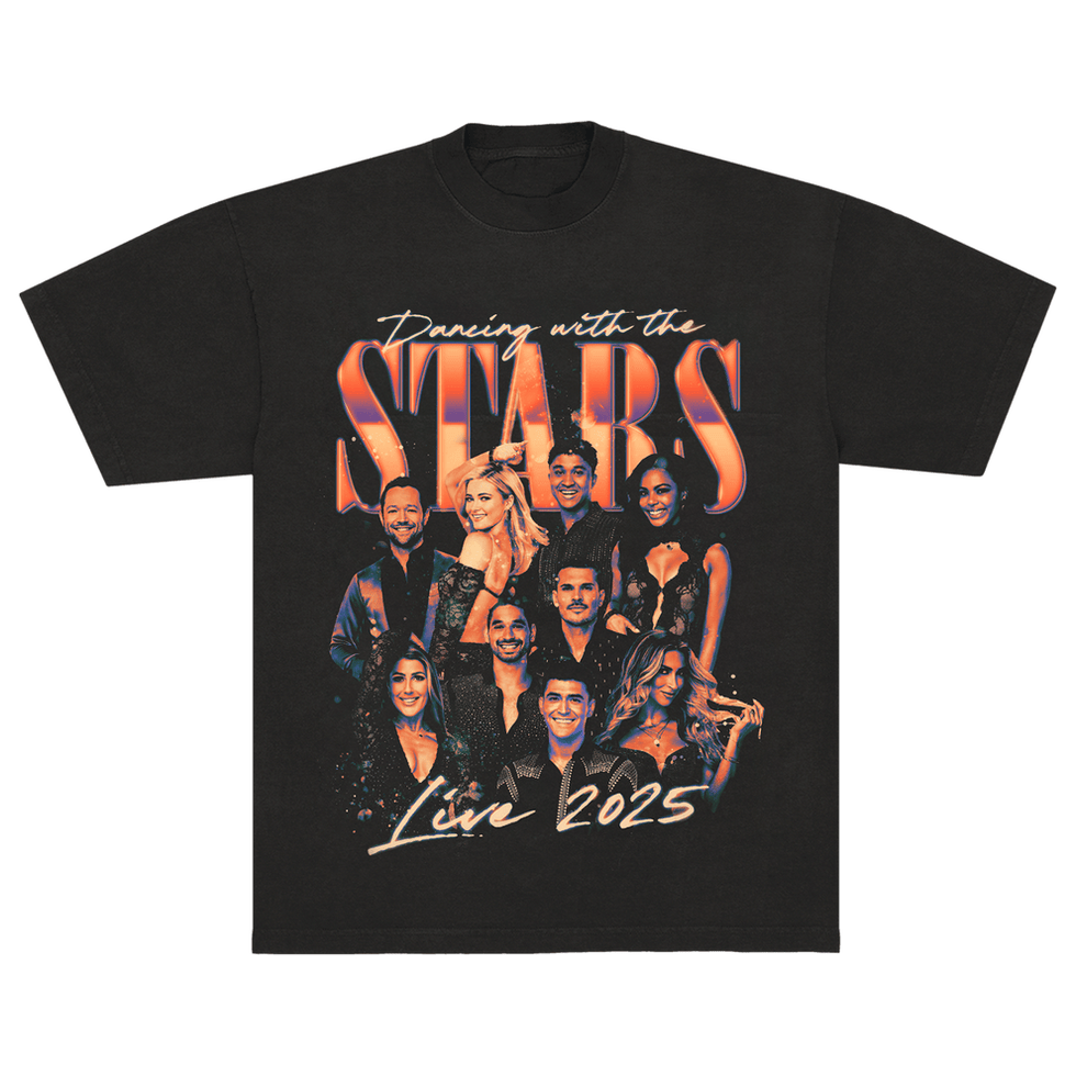 Dwts Tour Merch Shirt Dancing With The Stars Tour 2025 T-Shirt