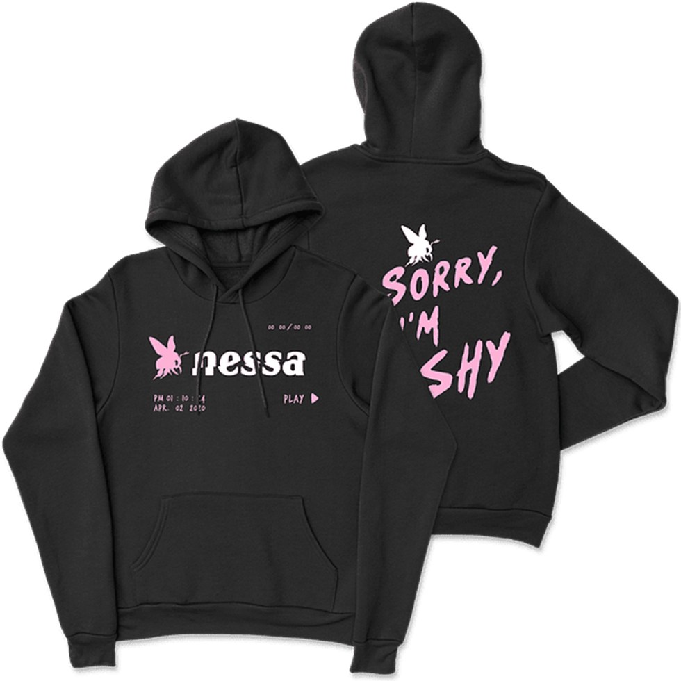 Nessa Barrett Merch Nessa Barrett Sorry I'M Shy Hoodi