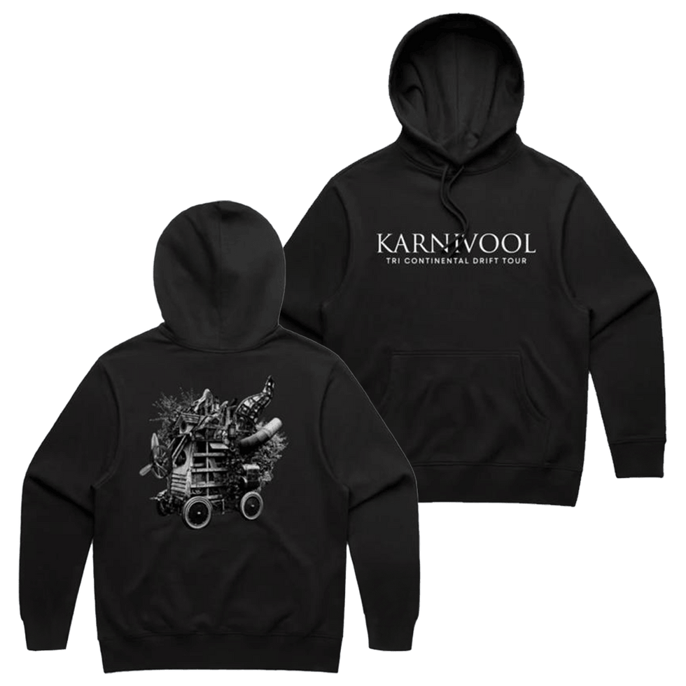 24Hundred Merch Karnivool Tri Continental Drift Tour Hoodi