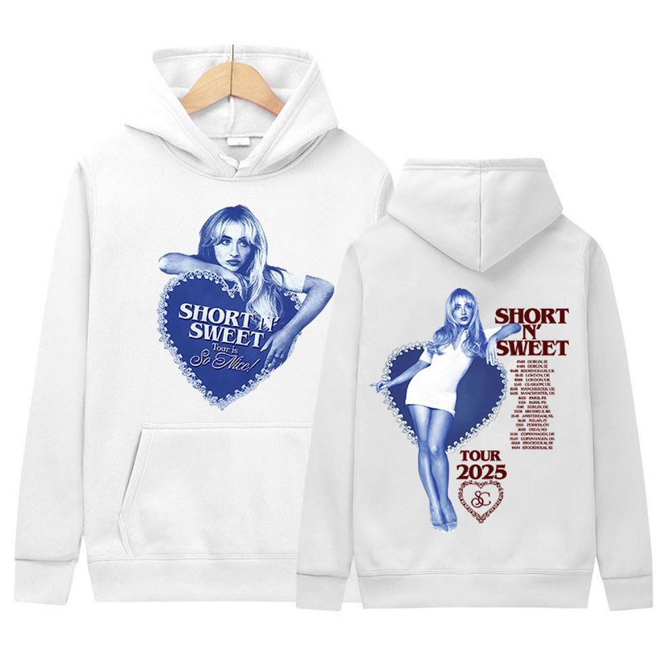 Singer Sabrina Carpenter Tour 2025 Album Merch Hoodie Classic Hoodie Youth