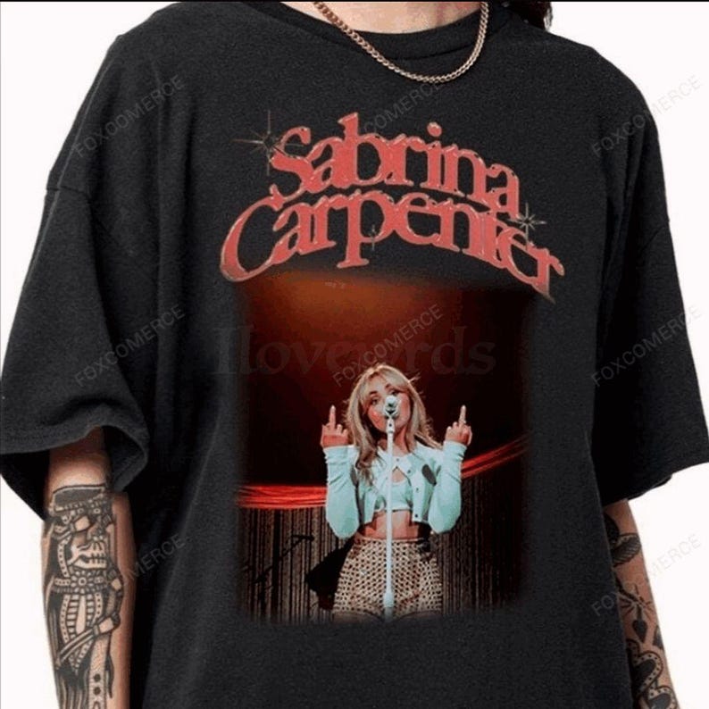 Sabrina Carpenter 90S Tour Shirt, World Tour 2025 Music Artist Shirt