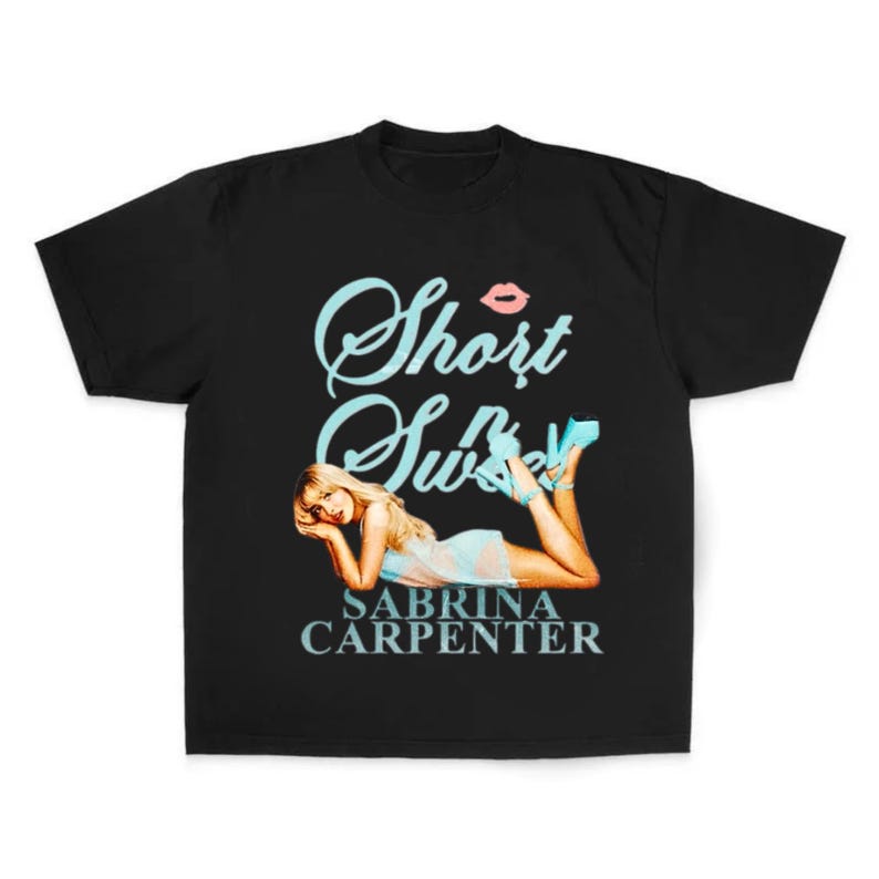Sabrina Carpenter Music Blue Tshirt